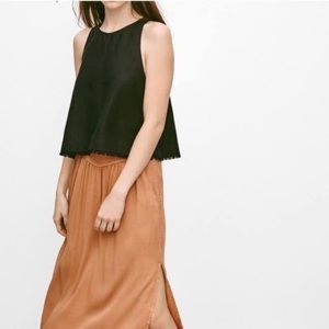 LIKE NEW WILFRED OCTAVE BLOUSE LINEN